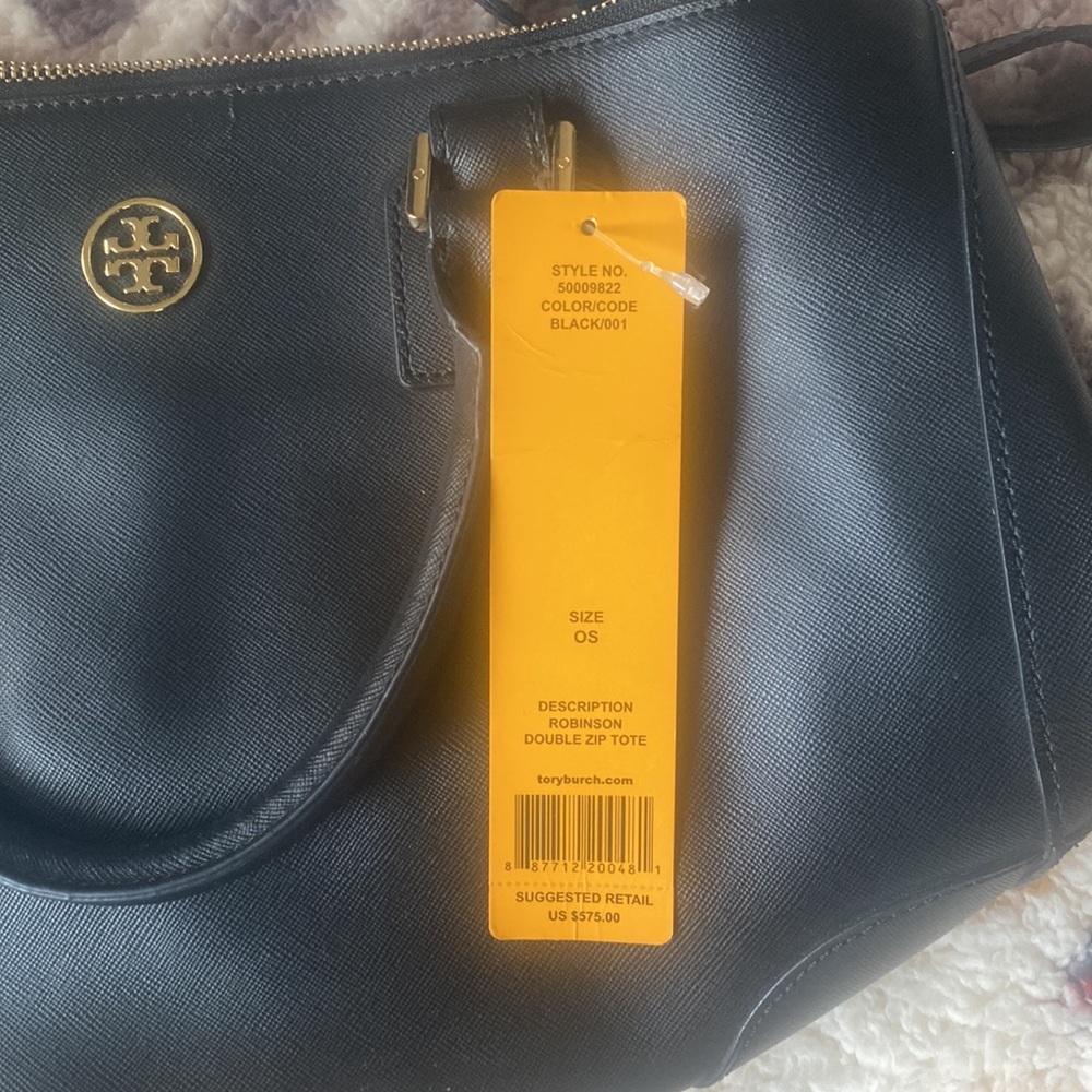 NWT Tory Burch Robinson Mini Double-Zip Tote - Picture 10 of 16